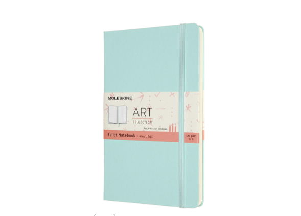 Блокнот Moleskine Art [artbulnt3b24] 80 л пунктир твердая обложка artbulnt3b24 аквамарин