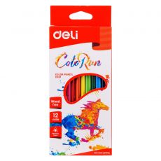 Карандаши цветные Deli ColoRun EC00100