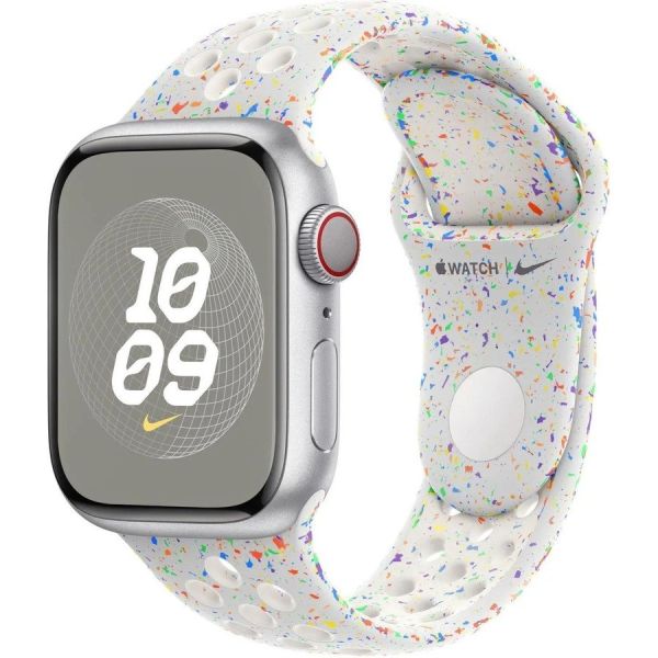 Умные часы Apple Watch Series 9 2023 41 мм серебристый/синий [mr9f3lw/a]